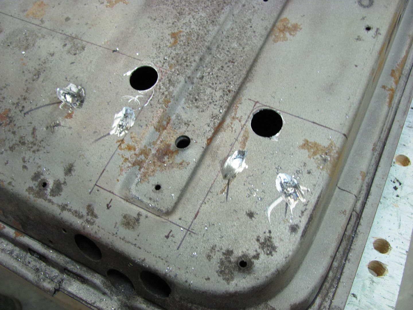 Wagon tailgate rust repairs Chevy Message Forum Restoration and